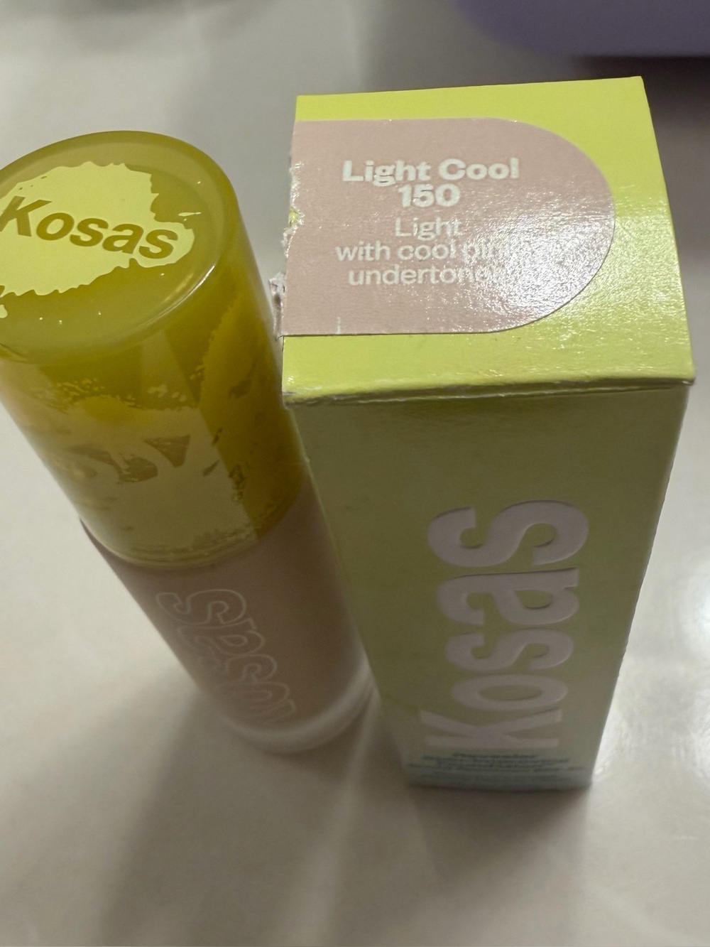 Kosas Revealer Skin- Improving Foundation with SPF 25 Shade Light Cool 150 - Picture 5 of 6